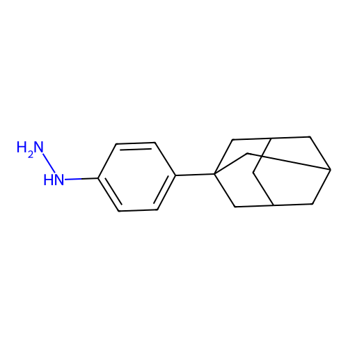 4-Adamantylphenylhydrazine structure