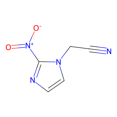 2-(2-Nitroimidazol-1-yl)acetonitrile structure