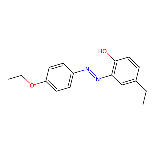 2-[(4-Ethoxyphenyl)diazenyl]-4-ethylphenol structure