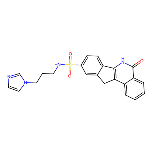 indeno[1,2-c]isoquinolinone, 11b structure
