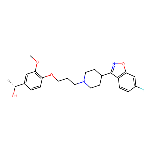 (R)-Hydroxy Iloperidone structure
