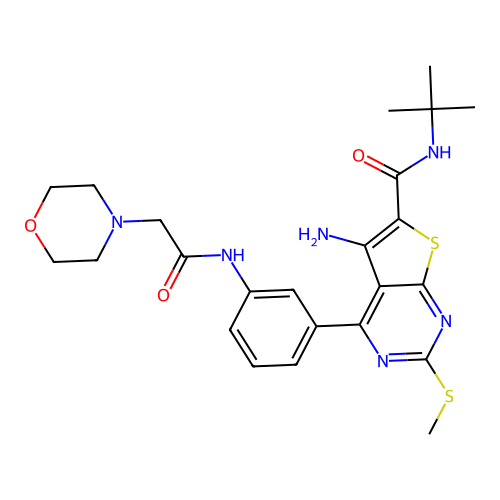 Org42599 TFA salt structure