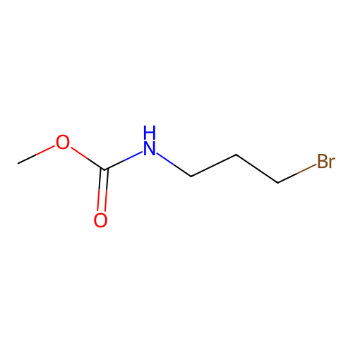 Methyl(3-bromopropyl)carbamate structure