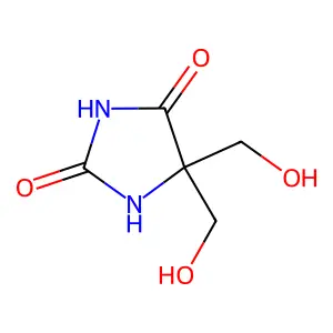 5,5-Bis(hydroxymethyl)imidazolidine-2,4-dione structure