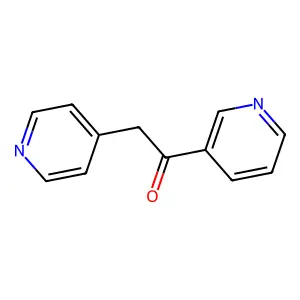1-(Pyridin-3-yl)-2-(pyridin-4-yl)ethan-1-one structure