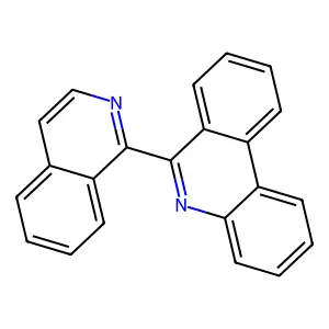 6-Isoquinolin-1-ylphenanthridine structure