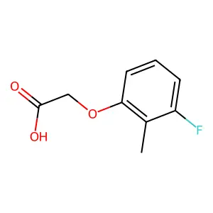 2-(3-Fluoro-2-methylphenoxy)acetic acid structure