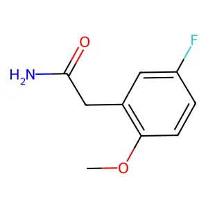 2-(5-Fluoro-2-methoxyphenyl)acetamide structure