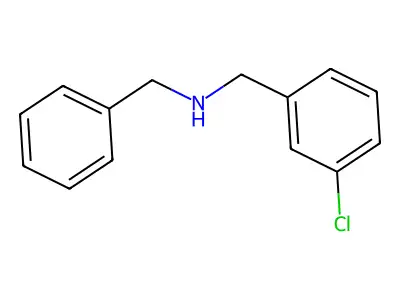 N-Benzyl(3-chlorophenyl)methanamine structure