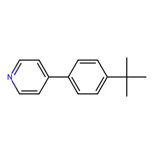 4-(4-Tert-butylphenyl)pyridine structure