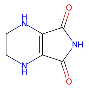 3,4-Dihydro-1H-pyrrolo[3,4-b]pyrazine-5,7(2H,6H)-dione structure