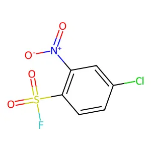 4-Chloro-2-nitrobenzene-1-sulfonyl fluoride structure