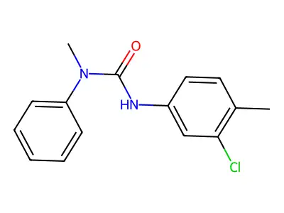 3-(3-Chloro-4-methylphenyl)-1-methyl-1-phenylurea structure