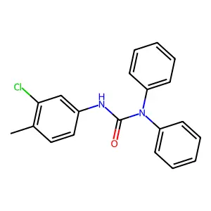 3-(3-Chloro-4-methylphenyl)-1,1-diphenylurea structure