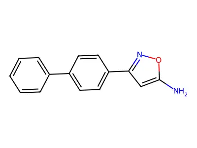 3-[1,1'-Biphenyl]-4-yl-5-isoxazolamine structure