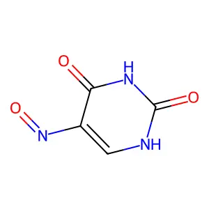 5-Nitrosouracil structure