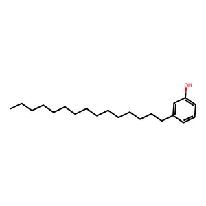 Hydrogenated cardanol structure