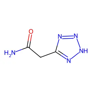 2-(1H-1,2,3,4-tetrazol-5-yl)acetamide structure