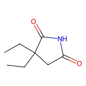 3,3-Diethylpyrrolidine-2,5-dione structure