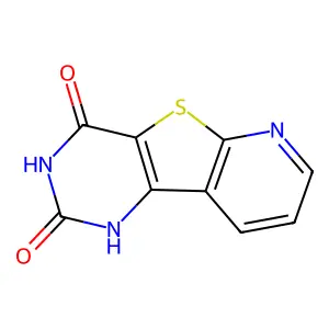 C9H5N3O2S structure