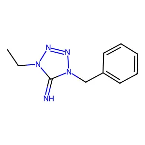 1-Benzyl-4-ethyltetrazol-5-imine structure