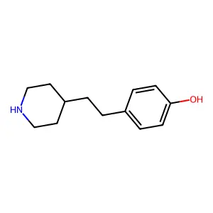 4-[2-(Piperidin-4-yl)ethyl]phenol structure