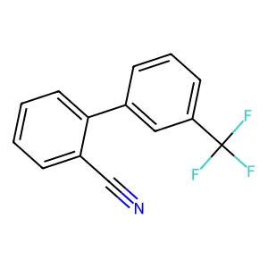 2-[3-(Trifluoromethyl)phenyl]benzonitrile structure