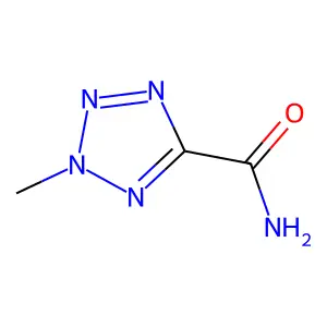 2-Methyltetrazole-5-carboxamide structure