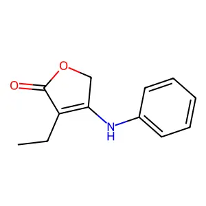 3-Ethyl-4-(phenylamino)furan-2(5H)-one structure