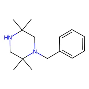 1-Benzyl-2,2,5,5-tetramethylpiperazine structure