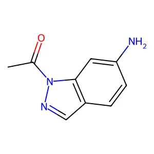1-(6-Amino-1H-indazol-1-YL)ethanone structure