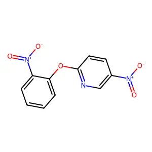 5-Nitro-2-(2-nitrophenoxy)pyridine structure