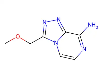 3-(Methoxymethyl)-[1,2,4]triazolo[4,3-a]pyrazin-8-amine structure