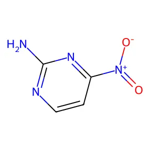 4-Nitropyrimidin-2-amine structure
