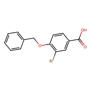4-(Benzyloxy)-3-bromobenzoic acid structure
