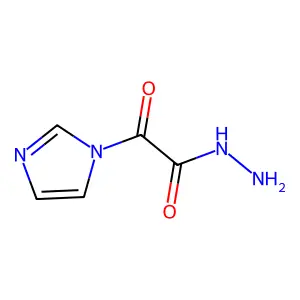 2-(1H-Imidazol-1-yl)-2-oxoacetohydrazide structure