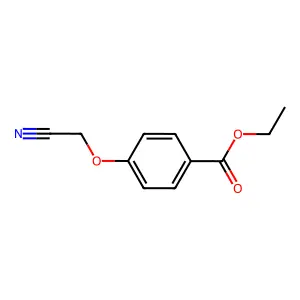 Ethyl 4-(cyanomethoxy)benzoate structure