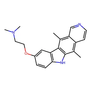 7-((N-4-aminobutyl)-N-ethyl)aminonaphthalene-1,2-dicarboxylic acid hydrazide structure