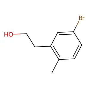 2-(5-Bromo-2-methylphenyl)ethan-1-ol structure