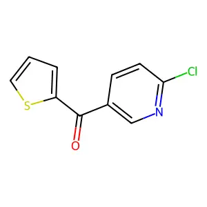 2-Chloro-5-(2-thenoyl)pyridine structure