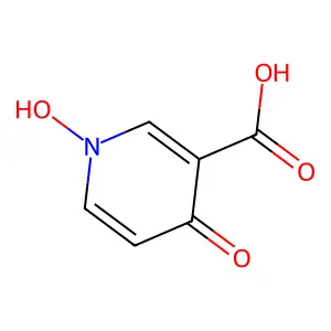 4-羟基吡啶-3-甲酸N-氧化物 structure