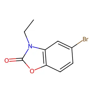 5-Bromo-3-ethylbenzo[d]oxazol-2(3H)-one structure