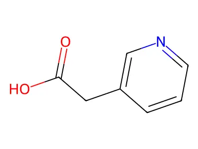 3-吡啶乙酸 structure