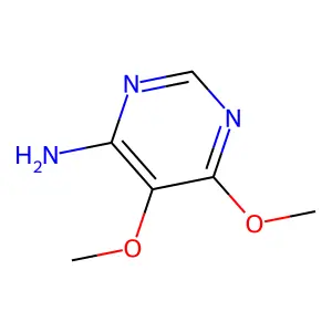 5,6-二甲氧基嘧啶-4-胺 structure