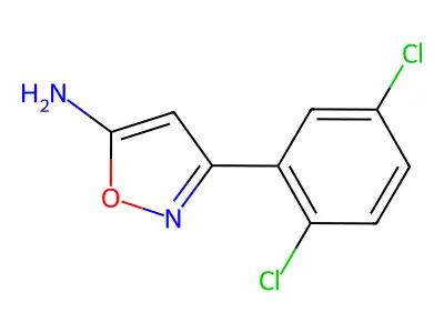 3-(2,5-Dichlorophenyl)-1,2-oxazol-5-amine structure