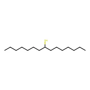 十五烷-8-硫醇 structure