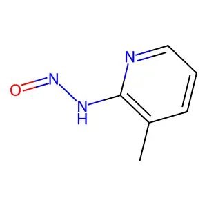N-(3-methylpyridin-2-yl)nitrous amide structure