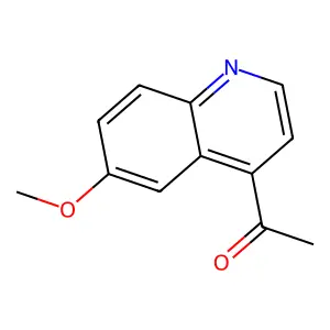 1-(6-Methoxyquinolin-4-yl)ethanone structure