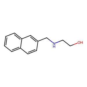 2-{[(Naphthalen-2-yl)methyl]amino}ethan-1-ol structure