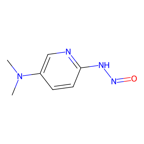 N-[5-(二甲氨基)-2-吡啶基]亚硝胺 structure
